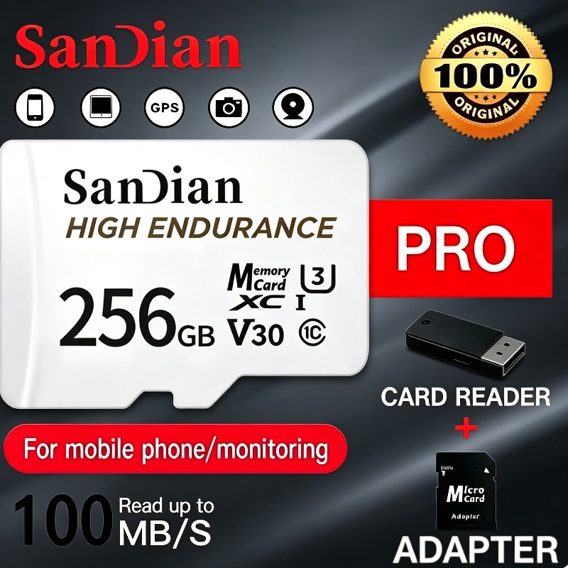 Home Assistant Sd - Carte mémoire professionnelle SANDIAN pour caméra