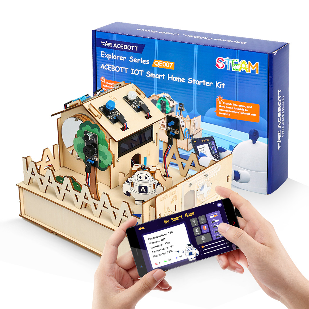 Home Automation Diy Kit - ACEBOTT-Kit de bricolage pour maison intelligente