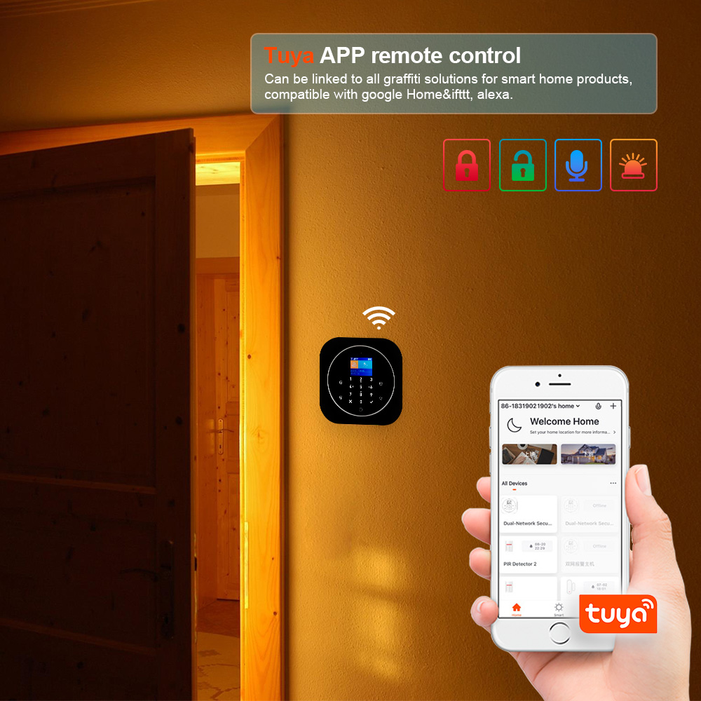 KERUI G12-Système d'alarme dom - Home Automation Diy avis et prix