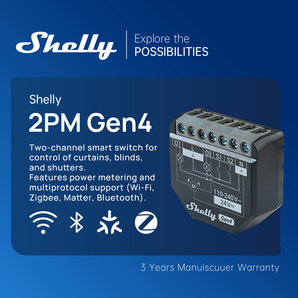 Shelly – interrupteur intellig - Shelly Relay Module avis et prix
