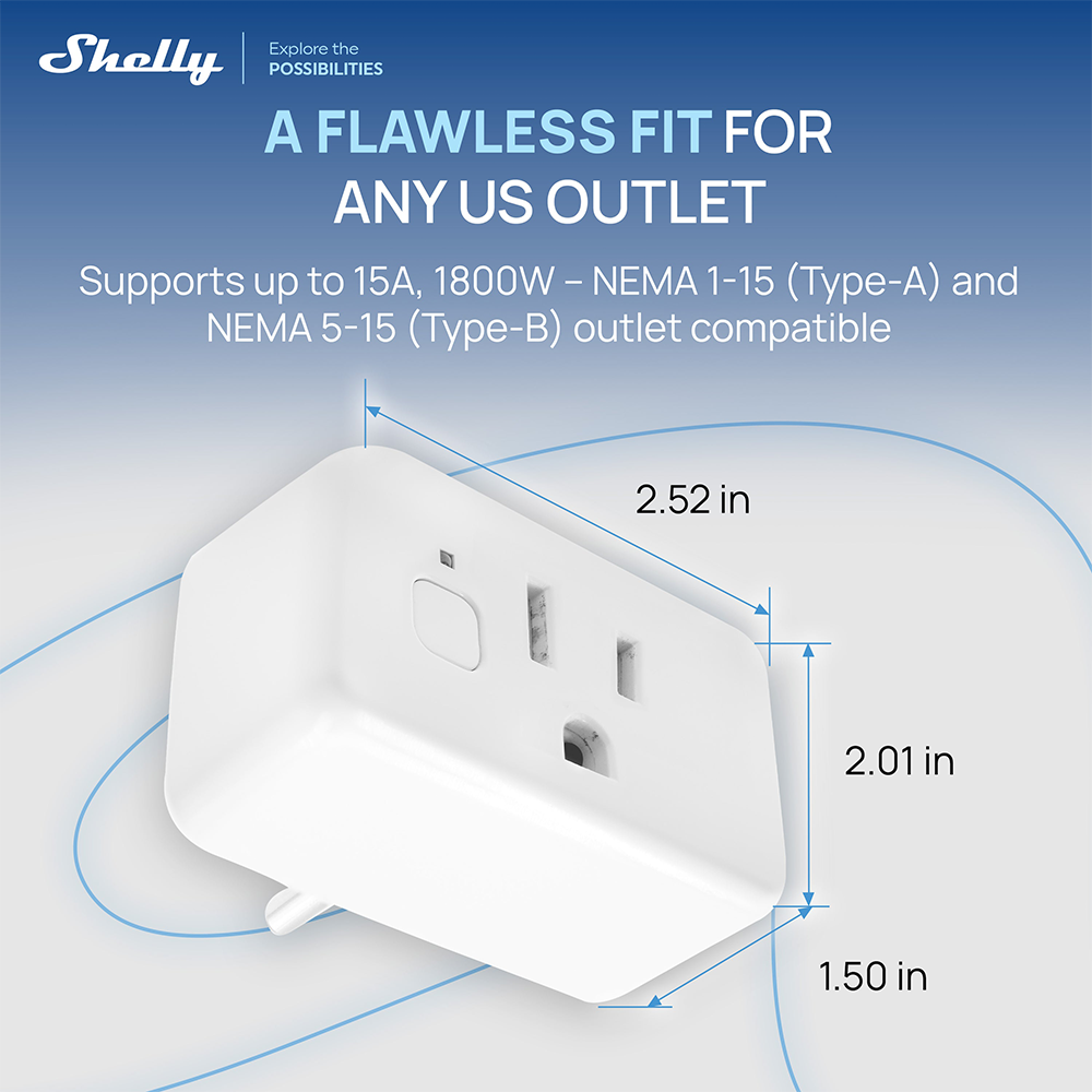 Shelly Plug US Gen4 Zigbee cer - Shelly Relay Module avis et prix