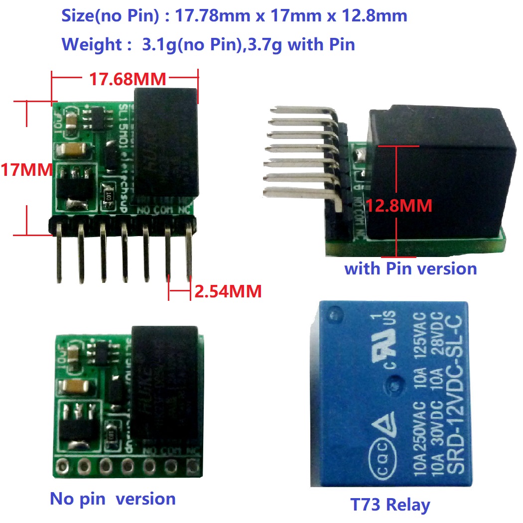 Module de relais bistable mini - Shelly Relay Module avis et prix