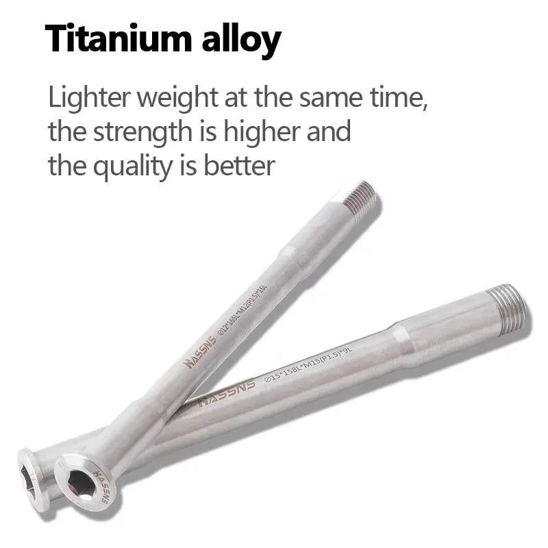 Axe traversant de vélo en tita - Matter Hub Thread avis et prix