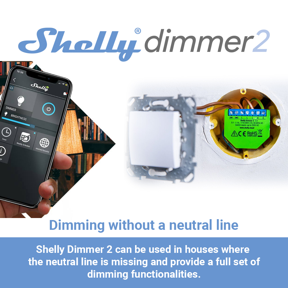 Shelly – Mini interrupteur WiF - Shelly Relay Module avis et prix